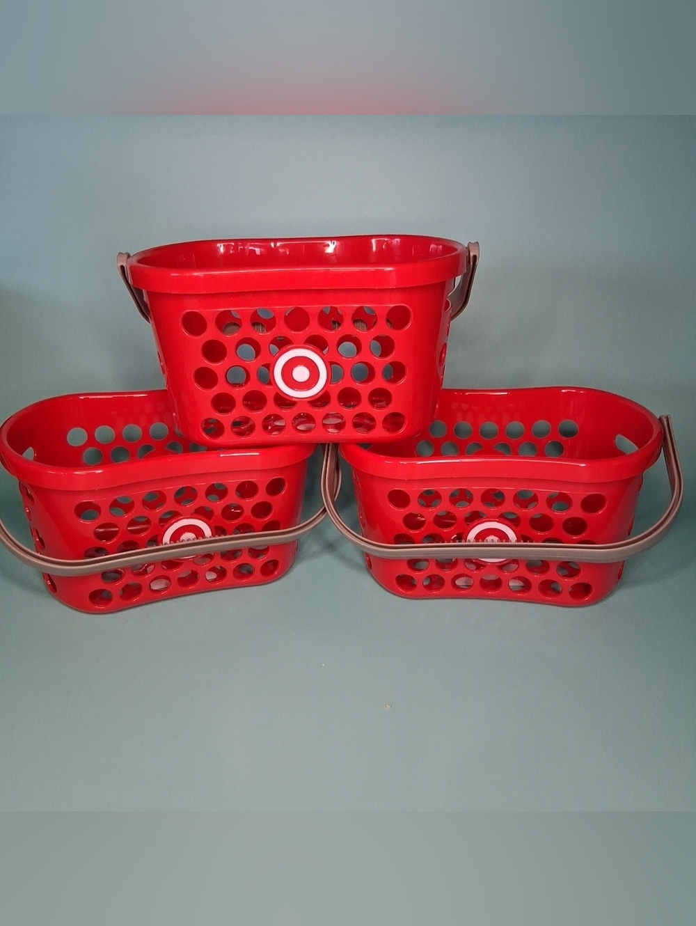 Target Mini Shopping Basket- Spritz Set of 3 NWT